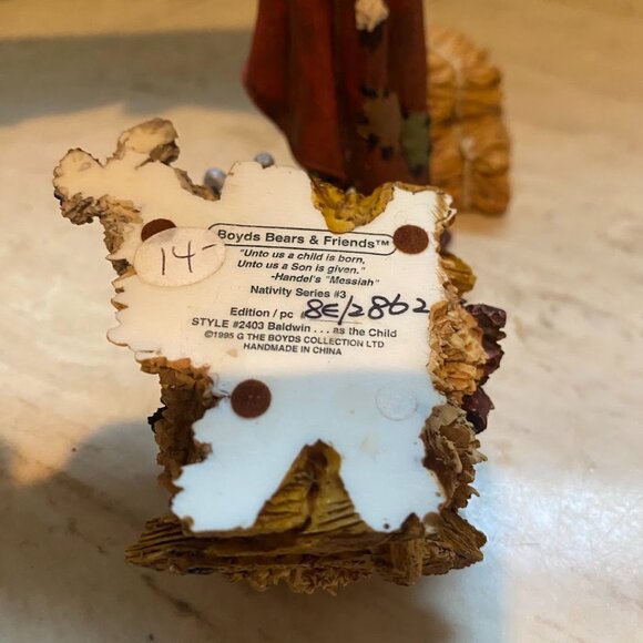 Boyds Bears & Friends vintage collection the stage nativity - Picture 7 of 14